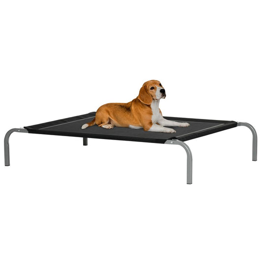 Cooling Pet Bed Elevated Dog Bed with Non-slip Pads for Large Dogs Pawhut